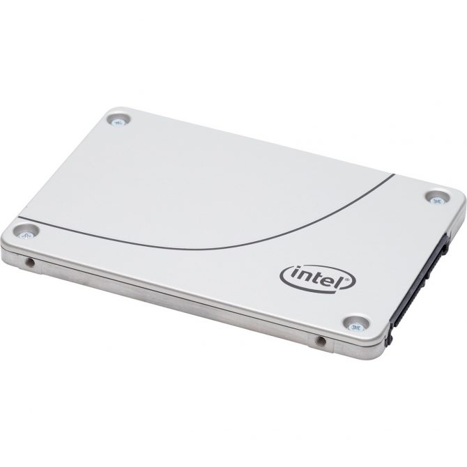 INTEL 3.84TB D3-S4610 SATA III 6GB/S 3D TLC 2.5IN 3DWPD SSD SSDSC2KG038T801 – New